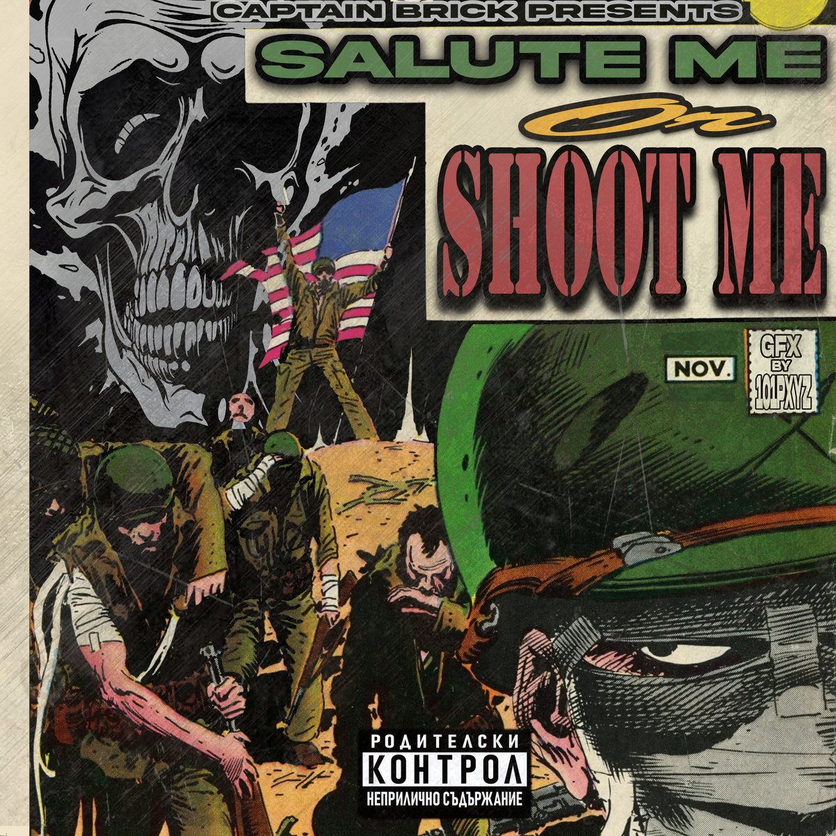 Salute Me or Shoot Me cover art