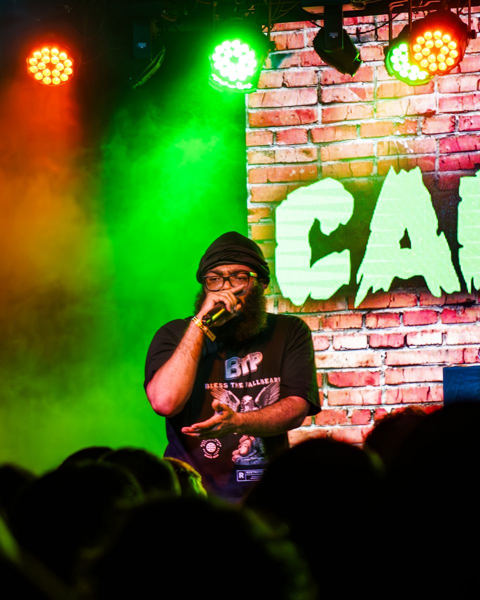 Captain Brick performing live